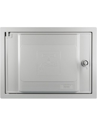 TAPA CONTADOR ALUMINIO INT. 25X35 GRIS Foto: 0935010287-9eb2_500