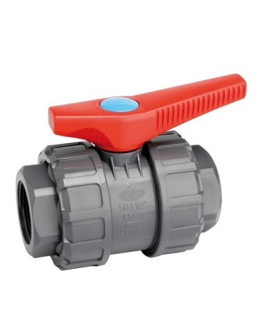 VALVULA ESFERA ROSCA PVC 2 1/2 Foto: 0750007257-2b81_500