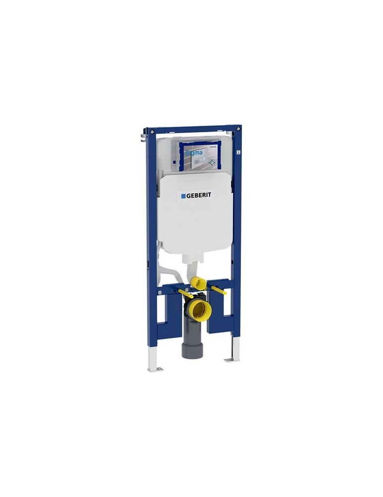 Bastidor Geberit Duofix Inodoro Susp. 114 Cm, Cisterna Empotrada Sigma 8 Cm, Codo Desagüe De Pvc