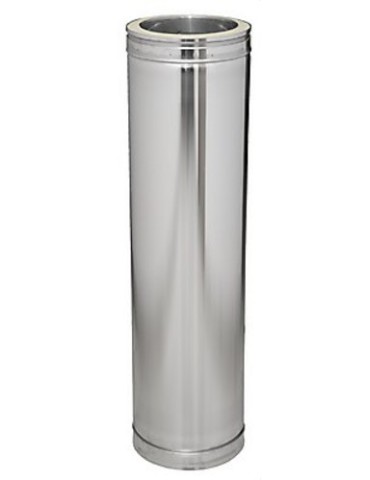 INOX-INOX PELET  M. RECTO MEDIO  1/2 METRO Ø80   030108024DW Foto: 1177016901-d4d8-md01_500