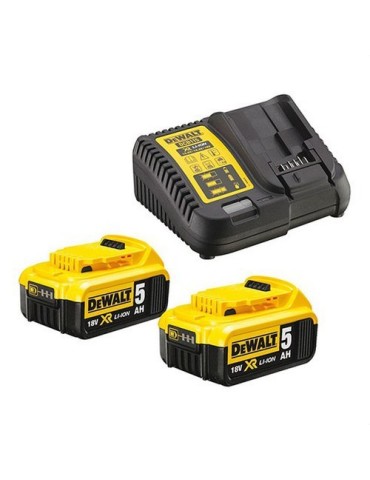 KIT 2 BATERÍAS CARRIL XR 18V LI-ION 5,0AH Y CARGADOR XR 10,8V - 14,4V - 18V CARRIL LI-ION Foto: 0260000651-e1ef-md01_500