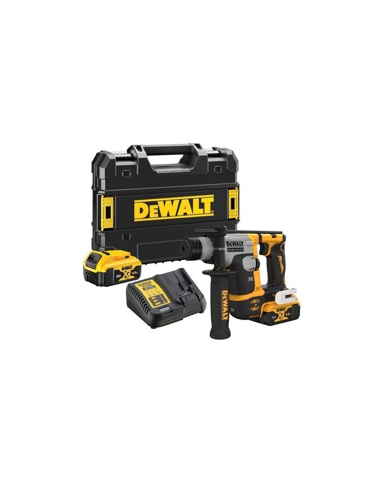 MARTILLO ELECTRONEU. SIN ESCOBILLAS XR 18V SDS-PLUS 1,4J 2 BATS LI-ION 5AH MALETÍN TSTAK Foto: 0260001843-4adf-md01_500